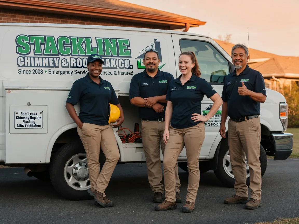 Chimney flashing repair company in Dallas, TX